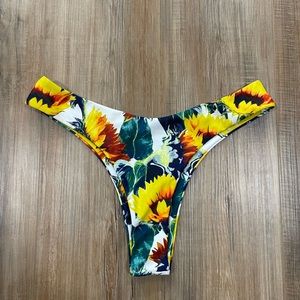 Sunflower Bikini Bottom Zaful